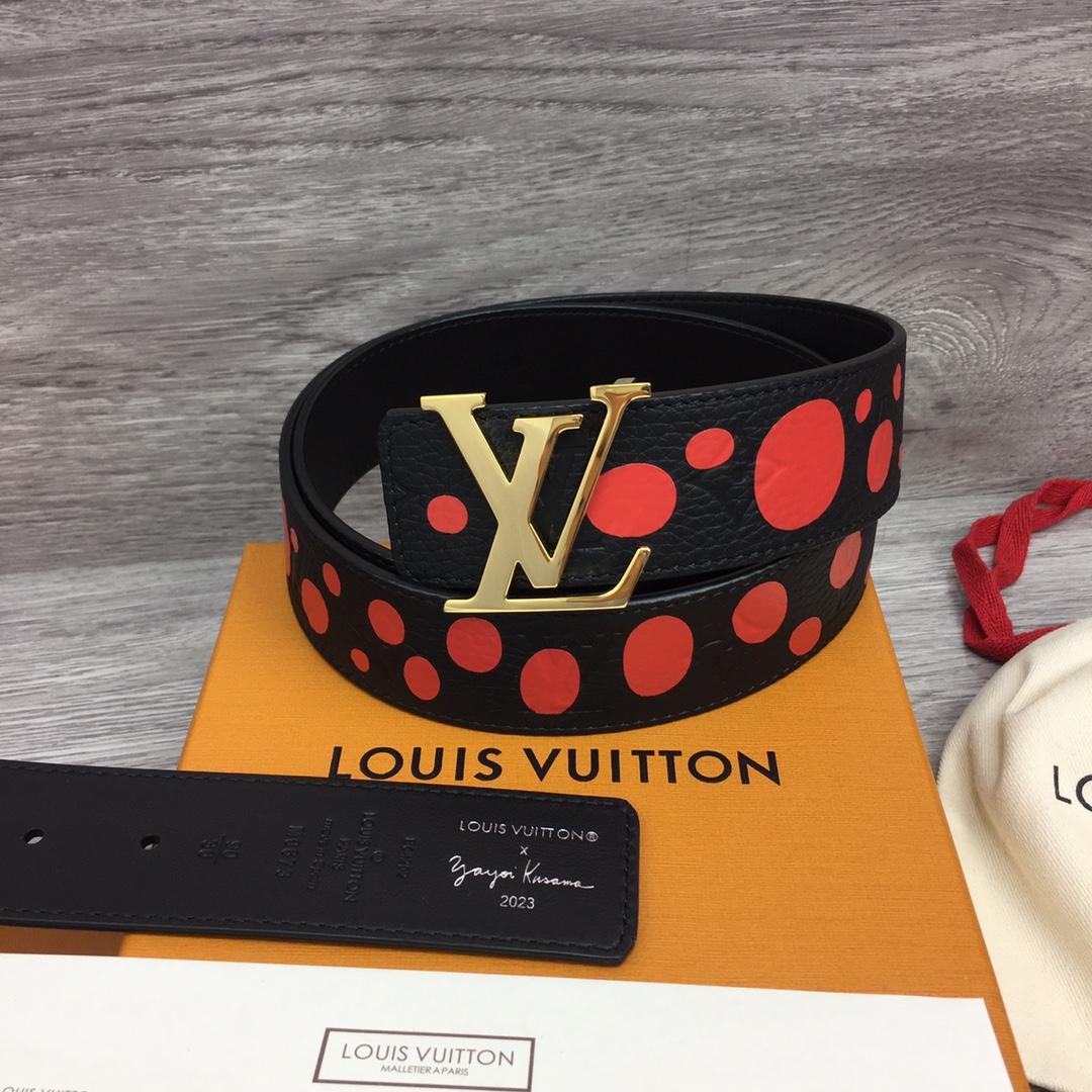 Louis Vuitton LV X YK LV Initiales 40MM Reversible Belt    - DesignerGu