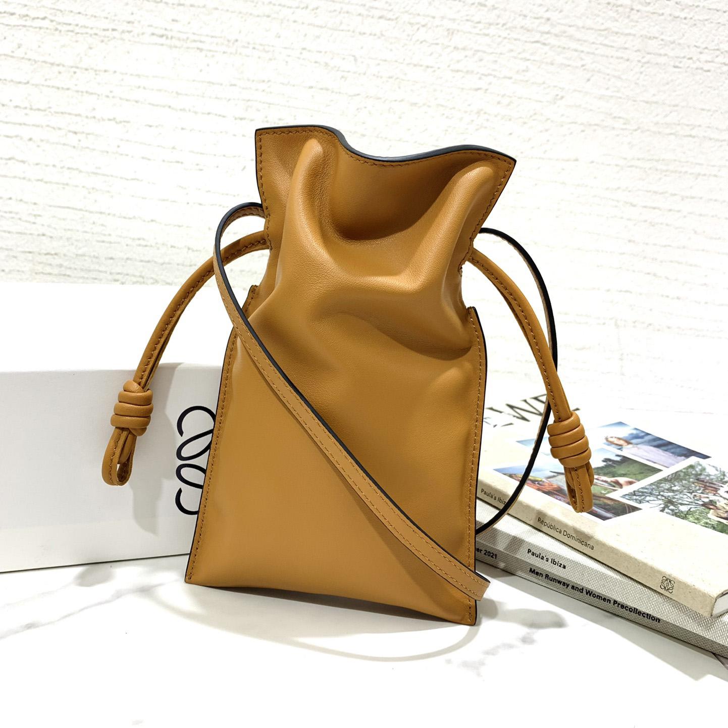 Loewe Flamenco Pocket In Nappa Calfskin - DesignerGu