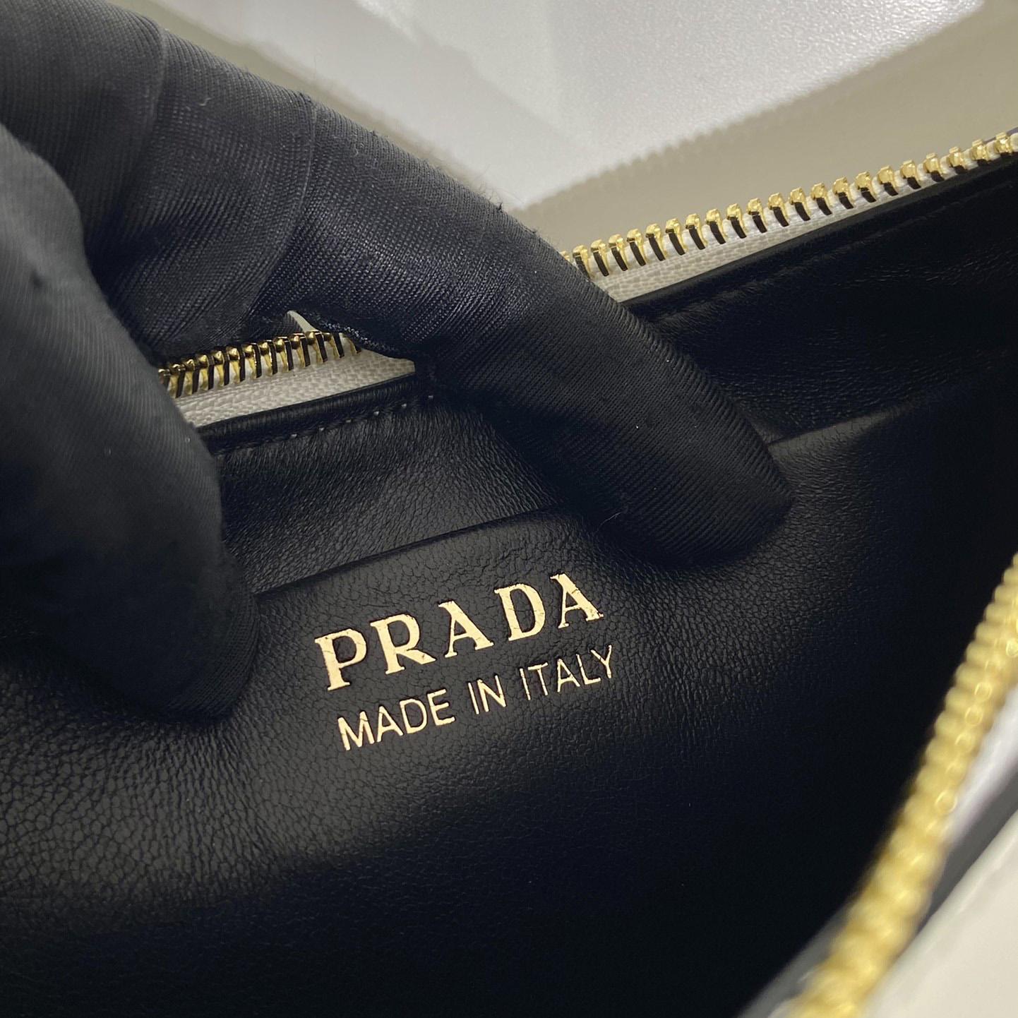 Prada Leather Shoulder Bag - DesignerGu