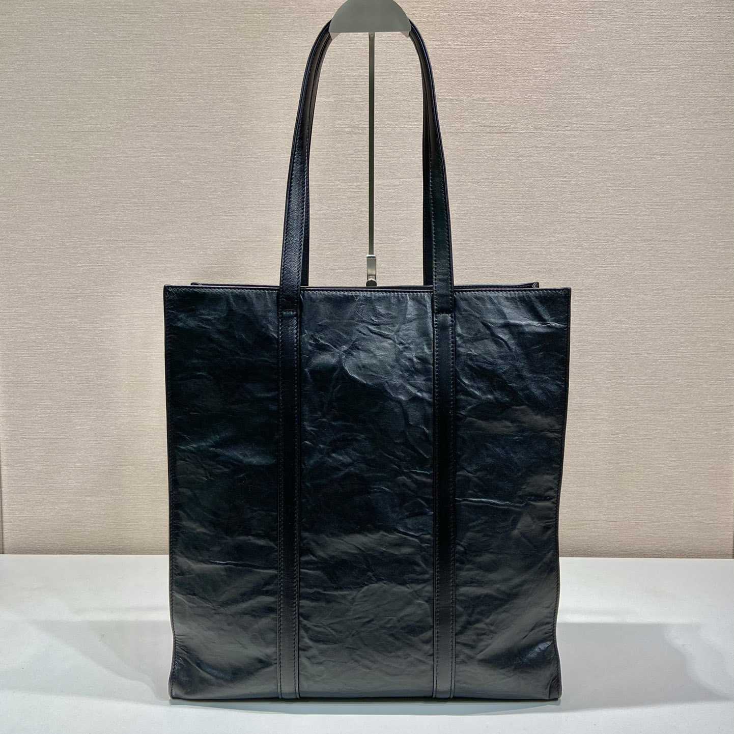 Prada Medium Antiqued Nappa Leather Tote Bag - DesignerGu