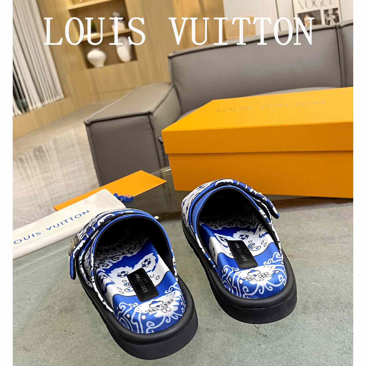 Louis Vuitton Slipper Pillow Flat Comfort Mule        1AAM52 - DesignerGu