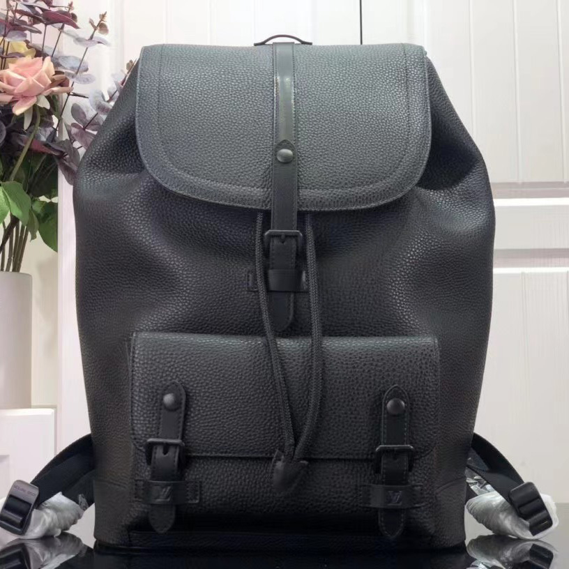 Louis Vuitton Christopher Slim Backpack (30-42-17cm)      M58644 - DesignerGu