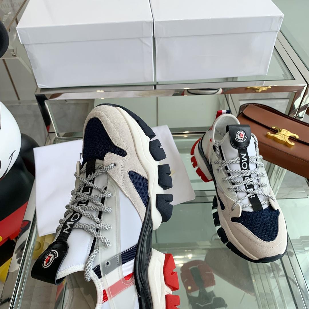 Moncler Trevor Chunky Nylon Trainer Sneakers - DesignerGu