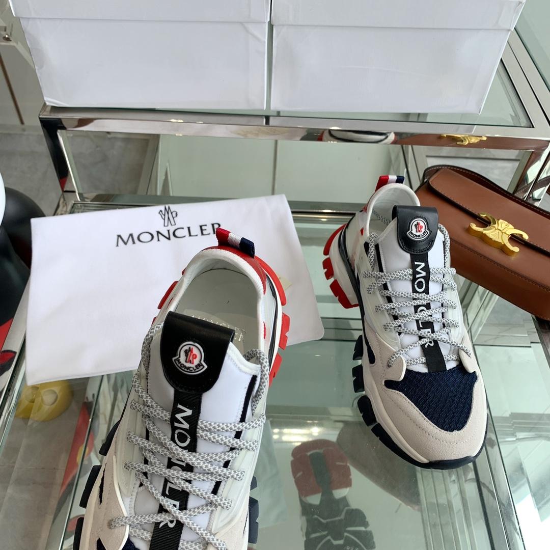 Moncler Trevor Chunky Nylon Trainer Sneakers - DesignerGu