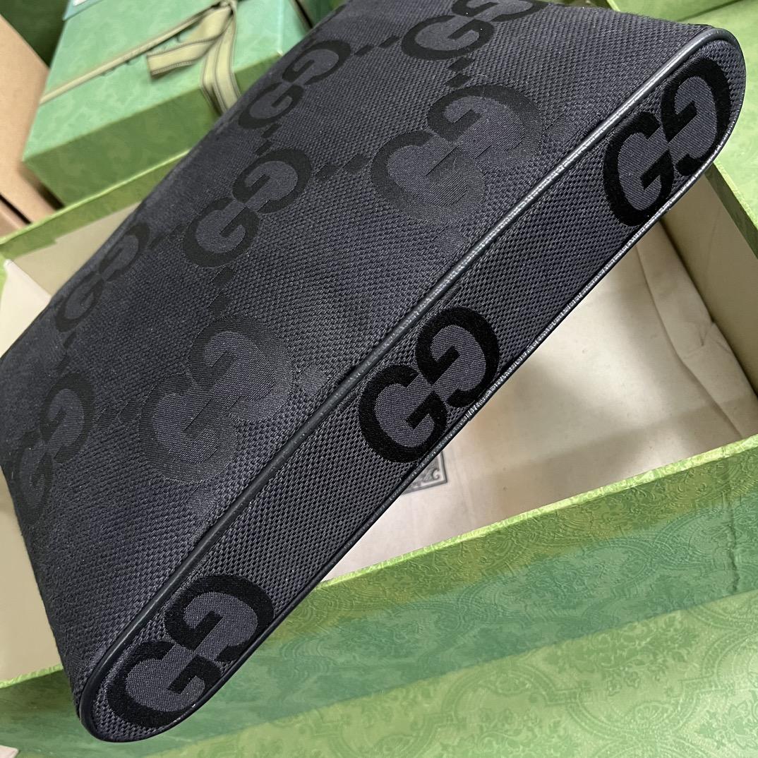 Gucci Jumbo GG Medium Messenger Bag - DesignerGu