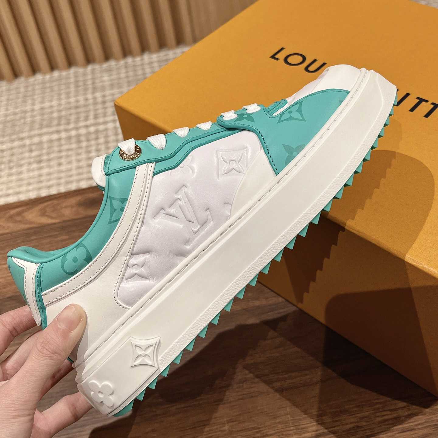 Louis Vuitton Time Out Sneaker (upon uk size)     - DesignerGu