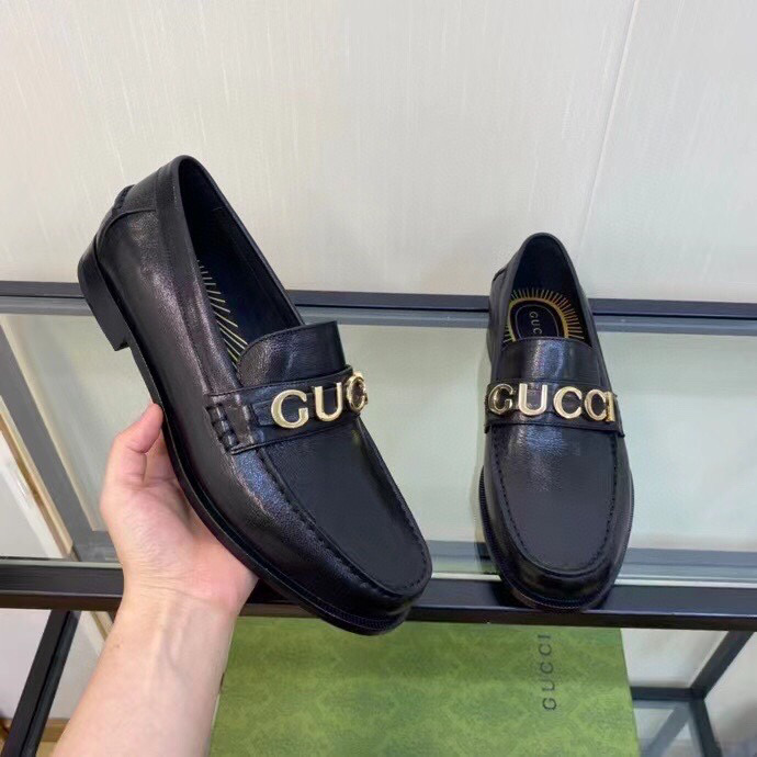 Gucci Leather Loafer - DesignerGu