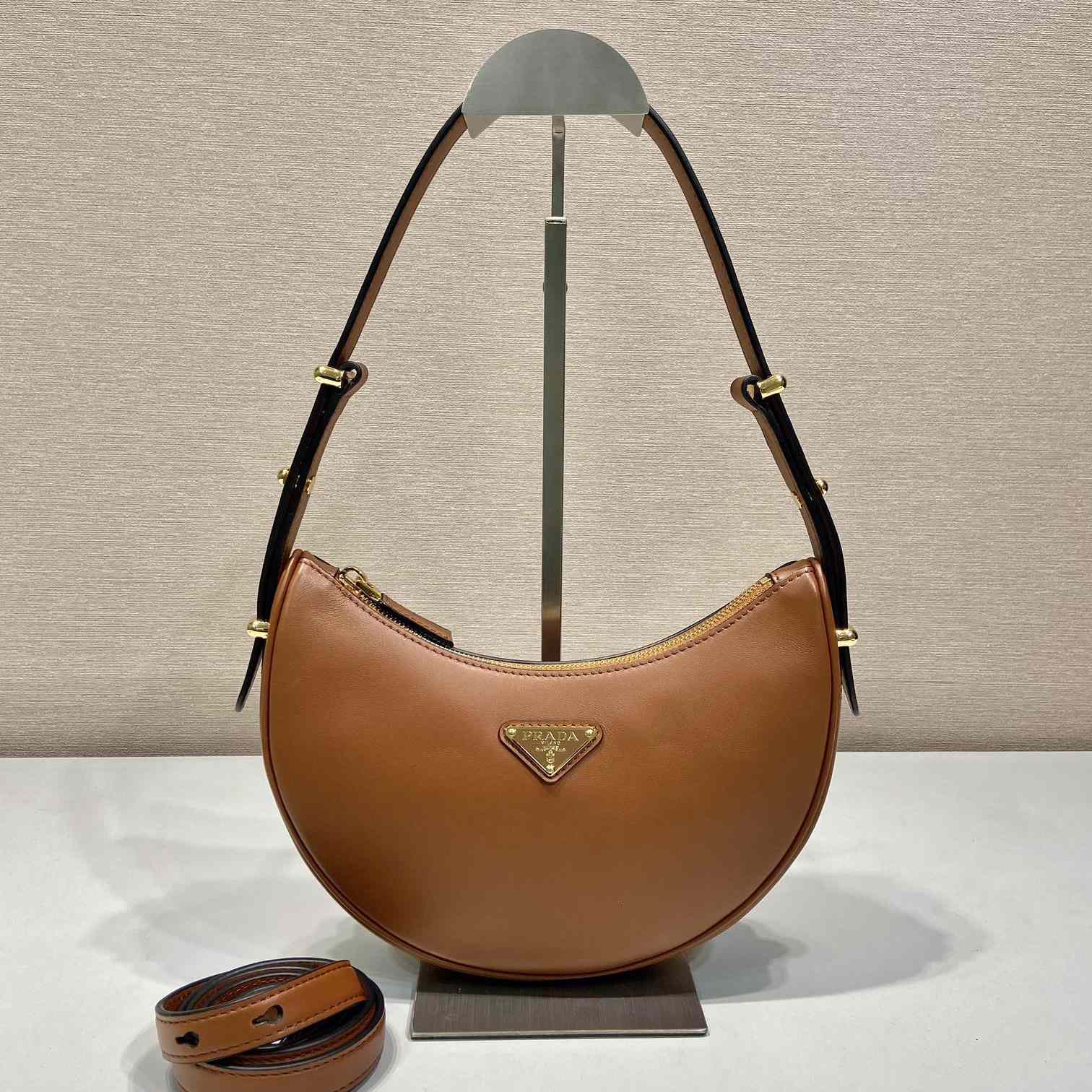 Prada Leather Shoulder Bag - DesignerGu