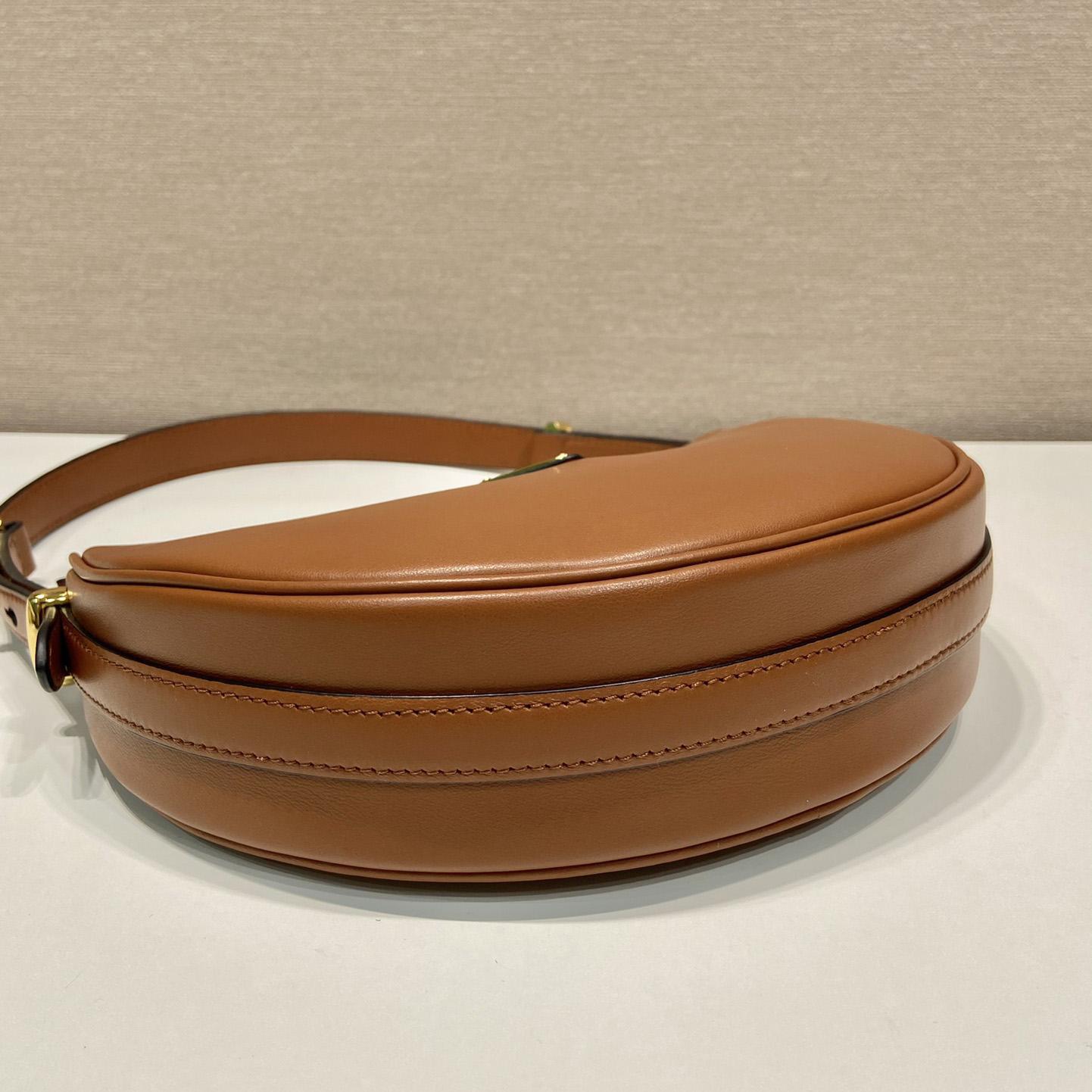 Prada Leather Shoulder Bag - DesignerGu