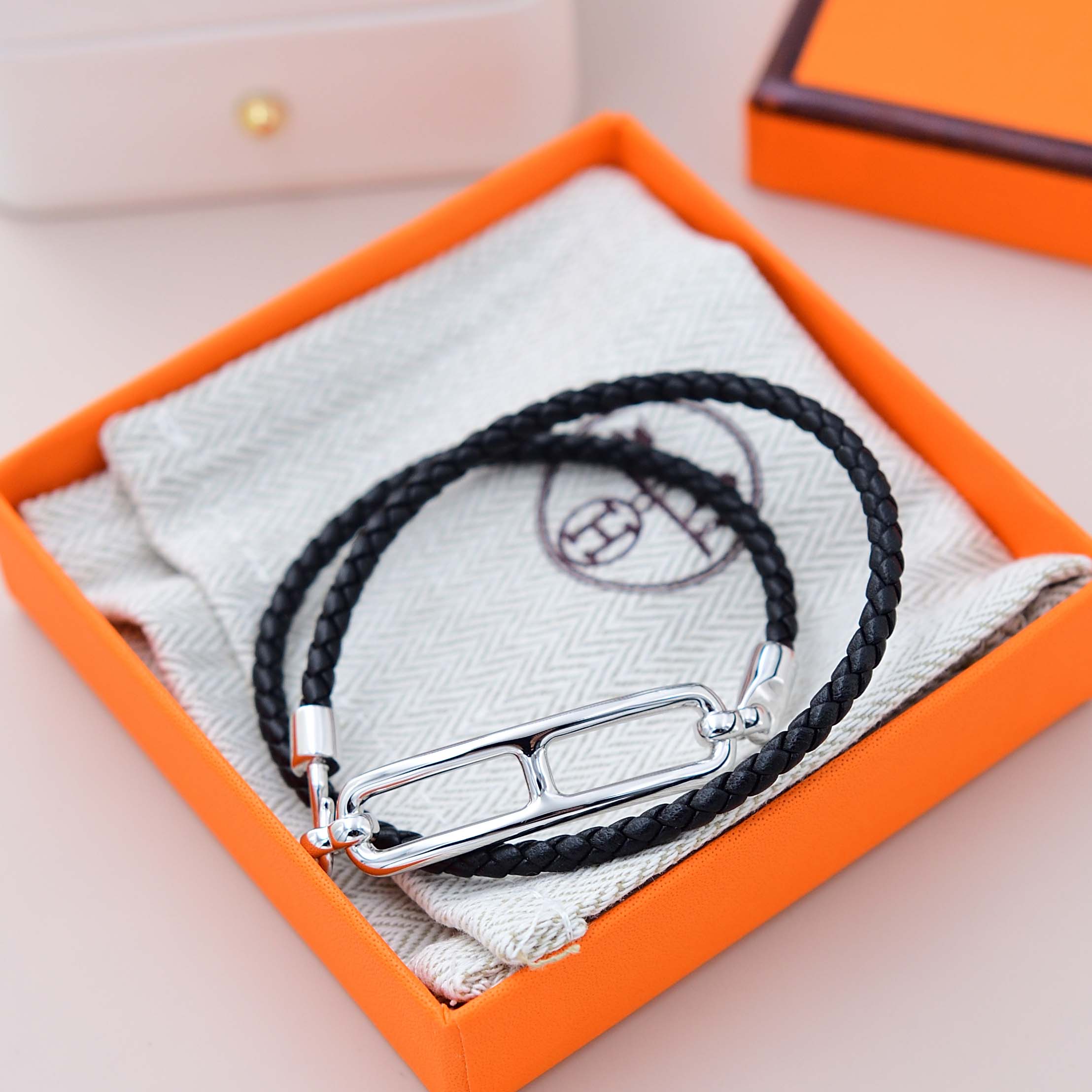 Hermes Roulis Double Tour Bracelet - DesignerGu