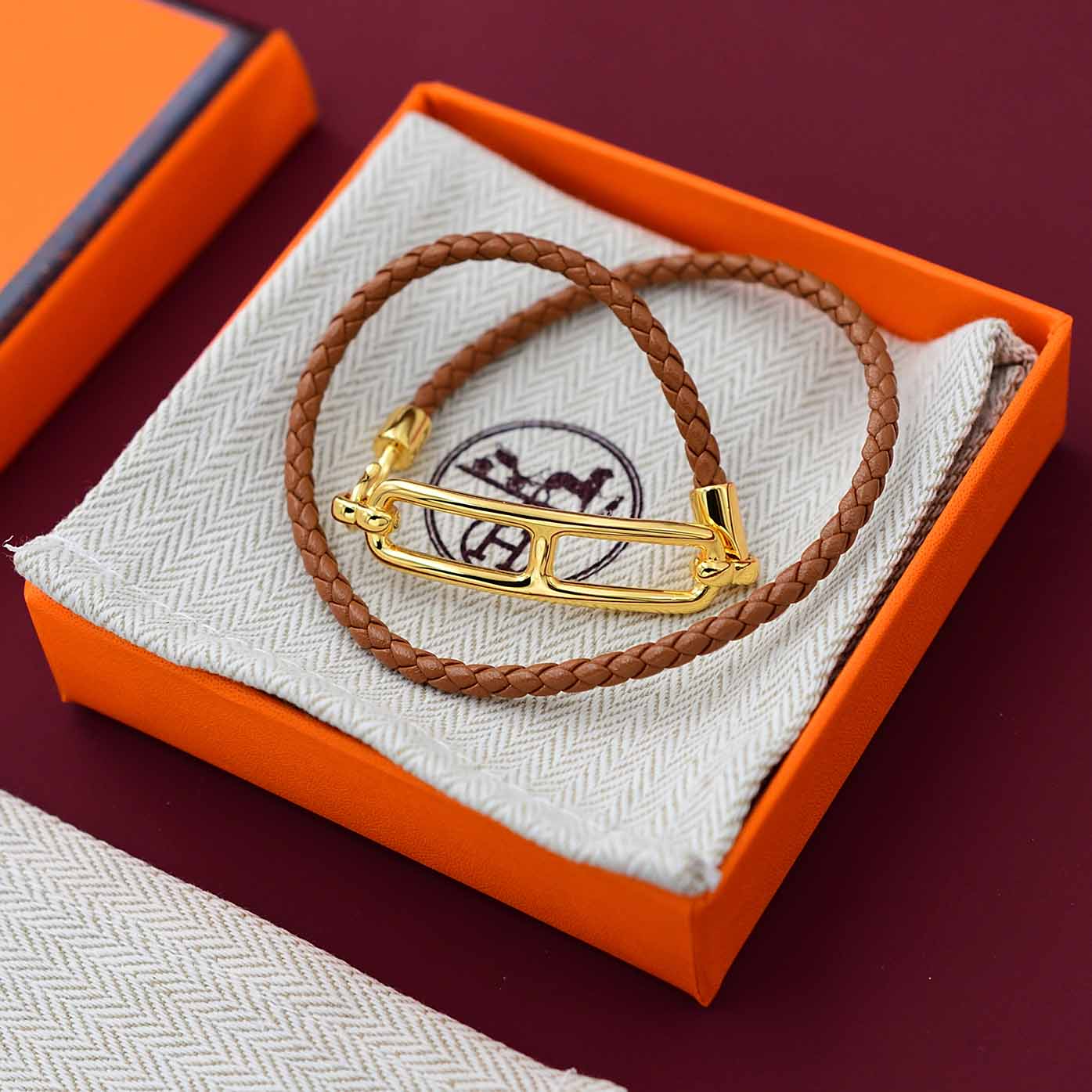 Hermes Roulis Double Tour Bracelet - DesignerGu