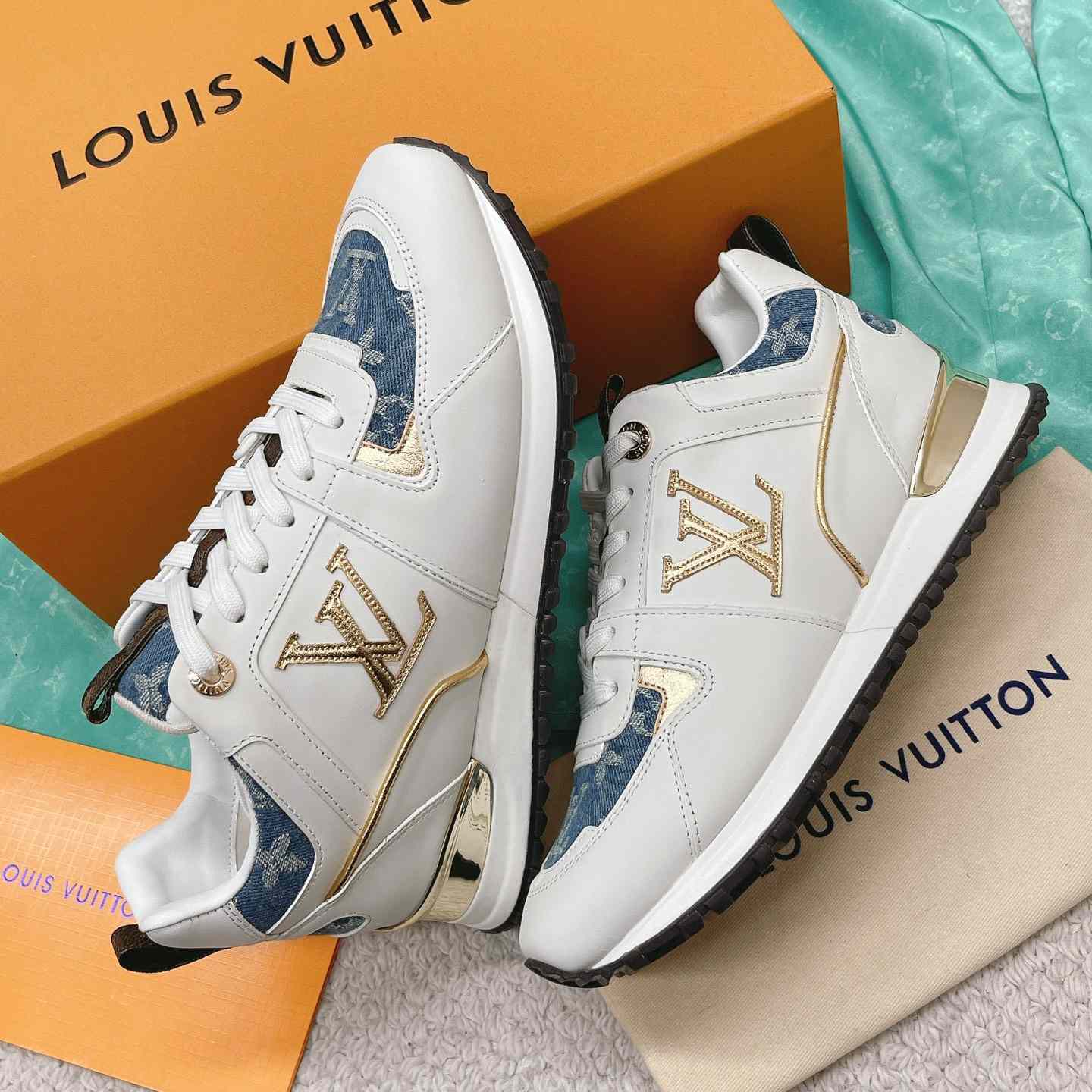 Louis Vuitton Run Away Sneaker   (upon uk size)   - DesignerGu