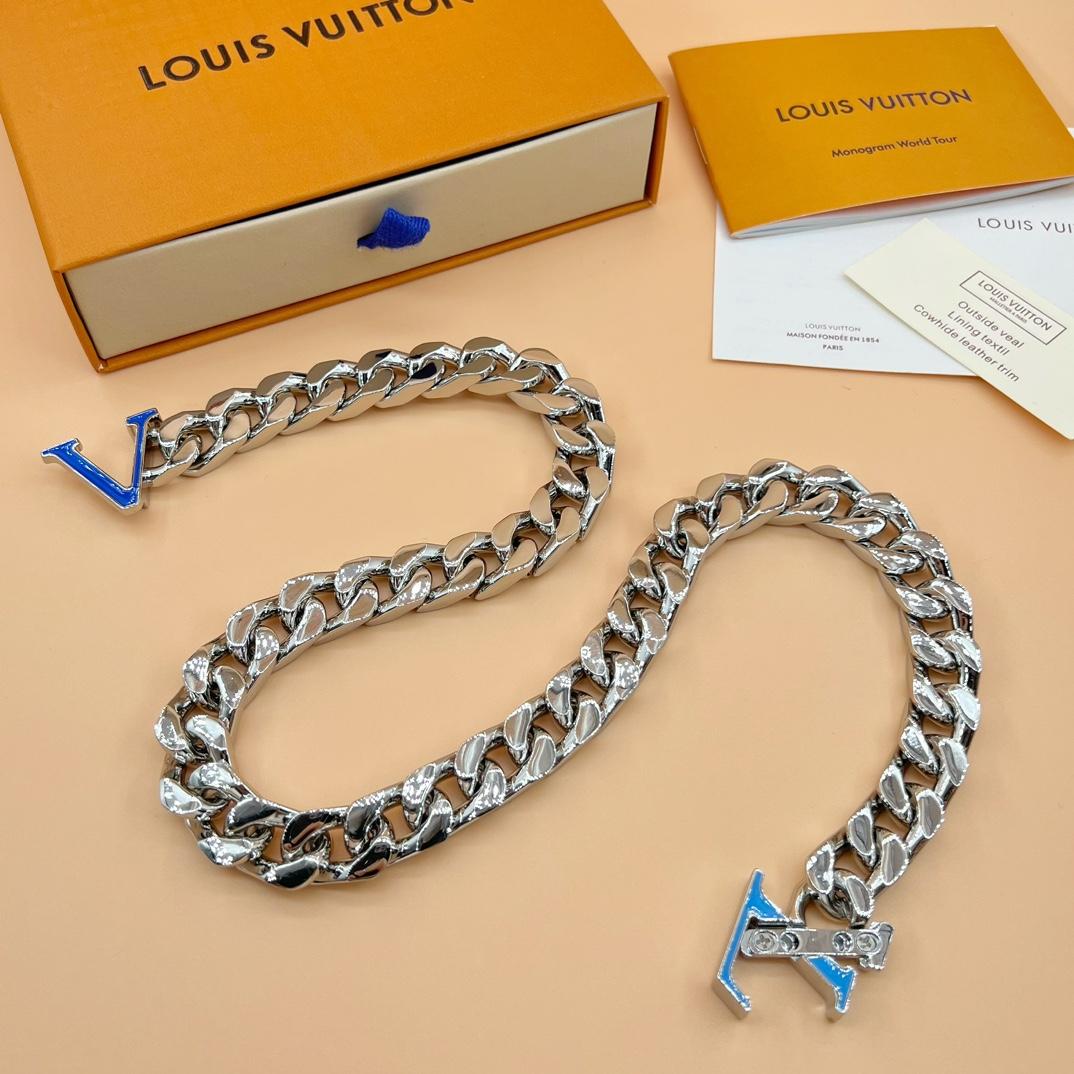 Louis Vuitton LV Chain Necklace    M00907 - DesignerGu