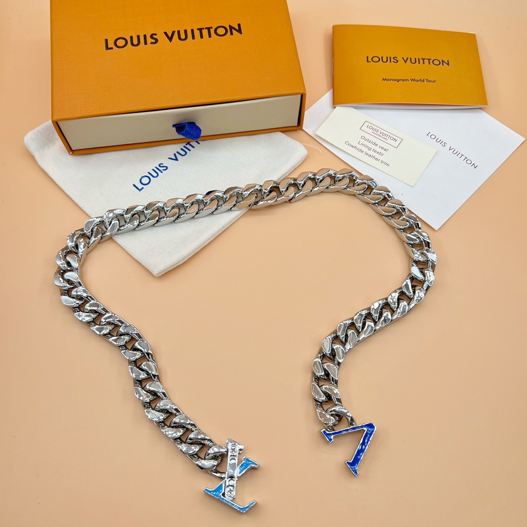 Louis Vuitton LV Chain Necklace    M00907 - DesignerGu