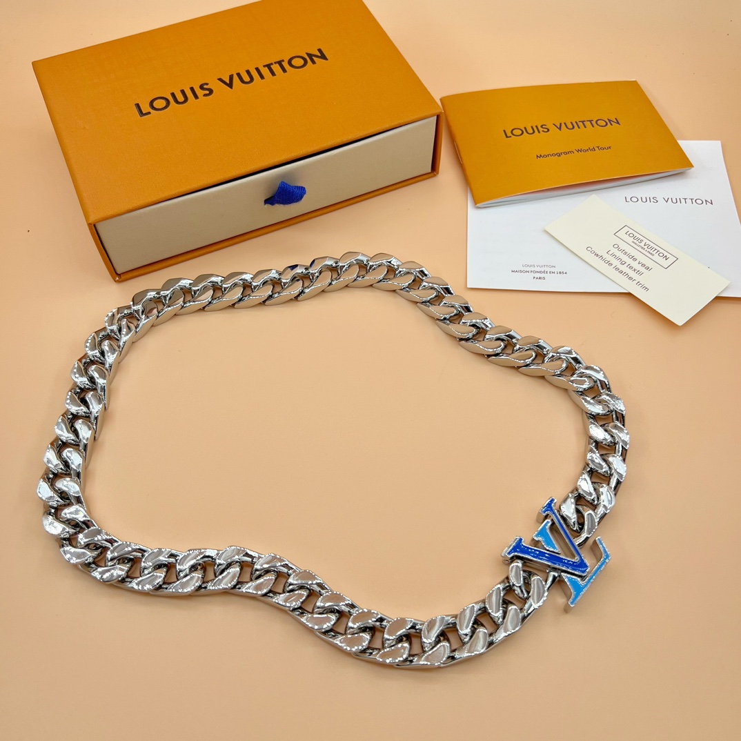 Louis Vuitton LV Chain Necklace    M00907 - DesignerGu