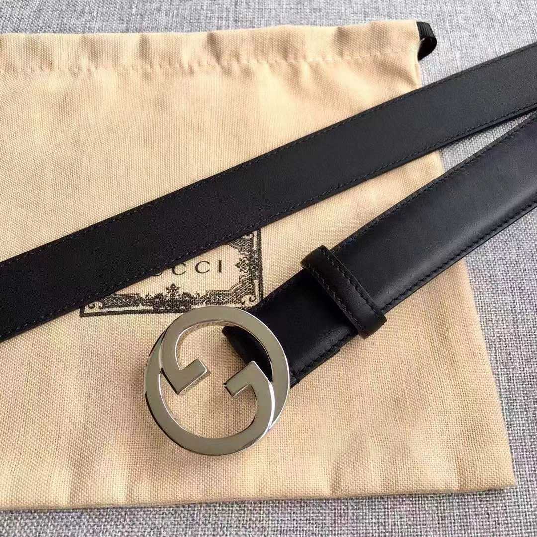 Gucci Leather Belt   30mm - DesignerGu