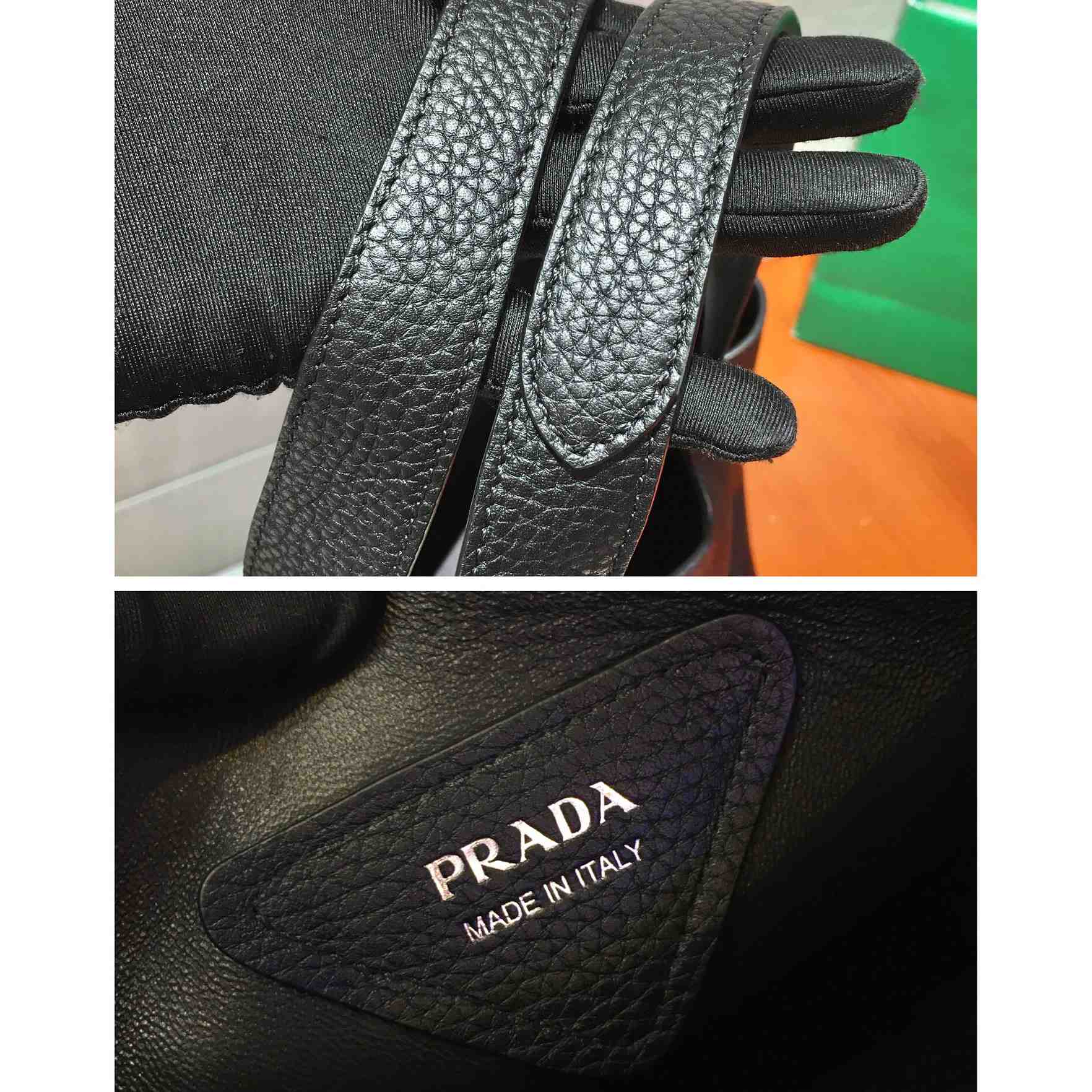 Prada Leather Tote - DesignerGu