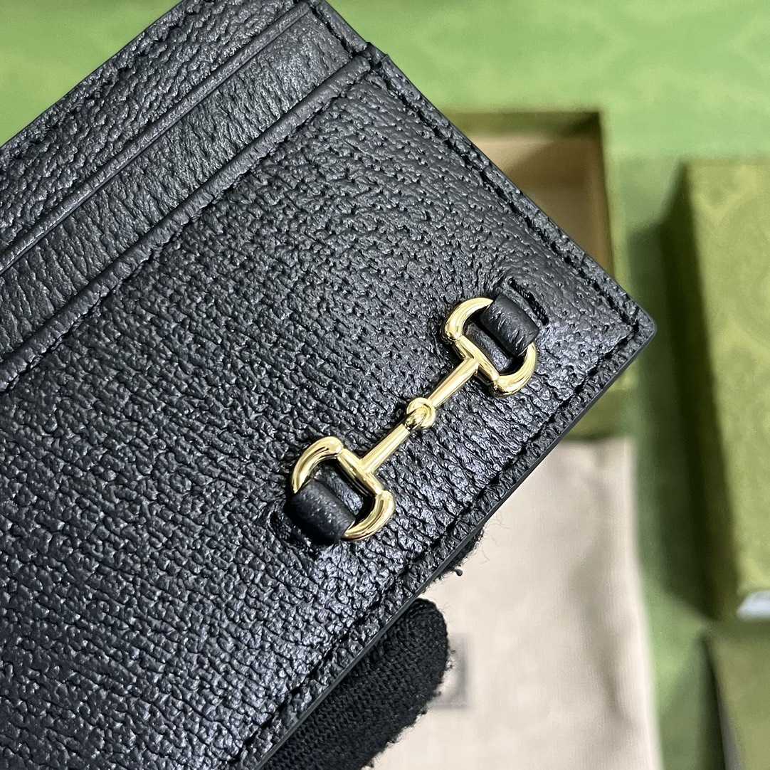 Gucci Card Case With Horsebit(10-7cm)    - DesignerGu