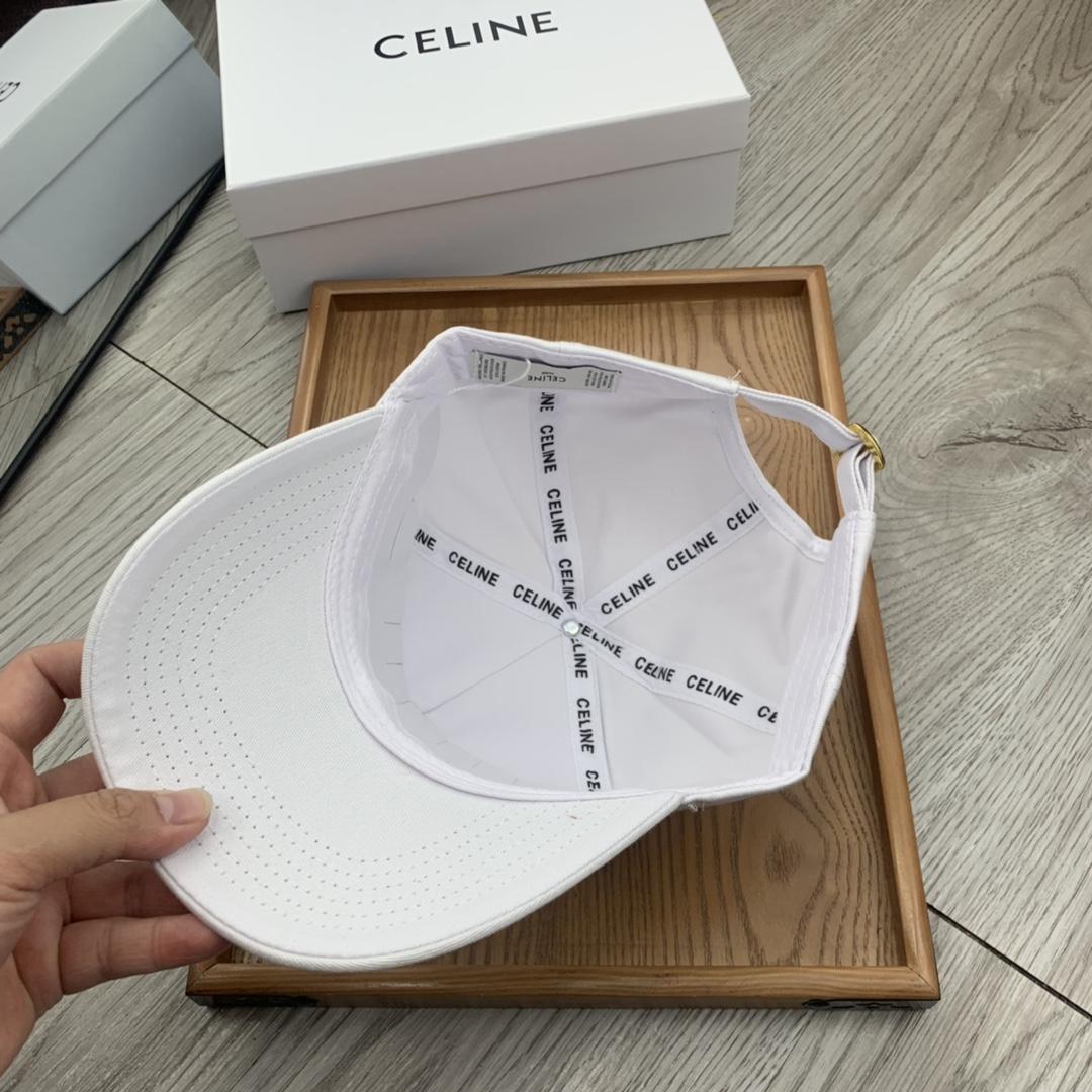 Celine Baseball Cap In Cotton - DesignerGu