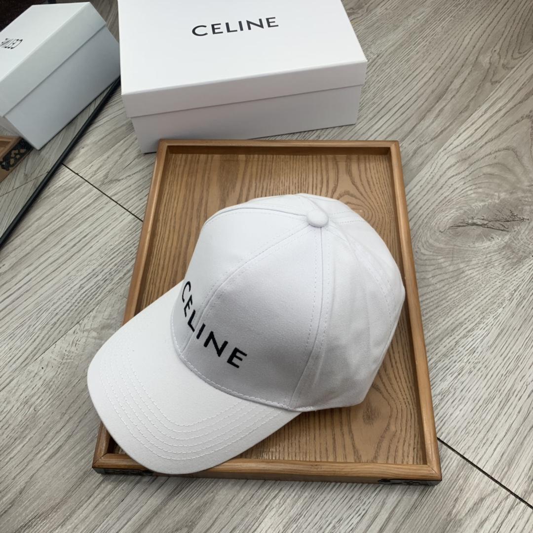 Celine Baseball Cap In Cotton - DesignerGu