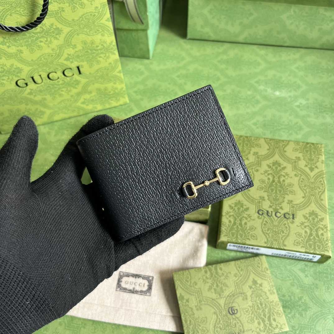 Gucci Mini Wallet With Horsebit - DesignerGu