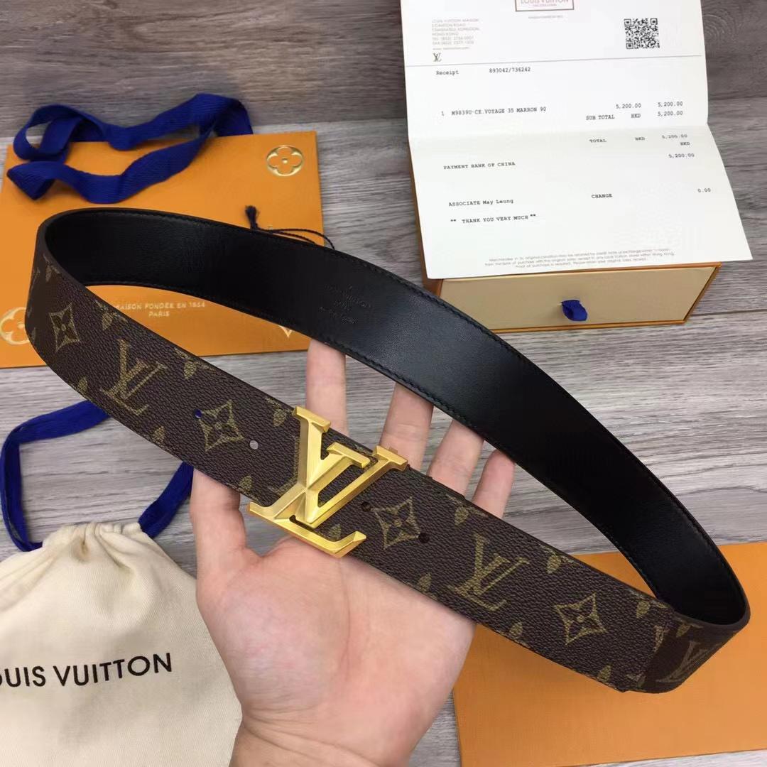 Louis Vuitton LV Initiales Reversible Belt   - DesignerGu