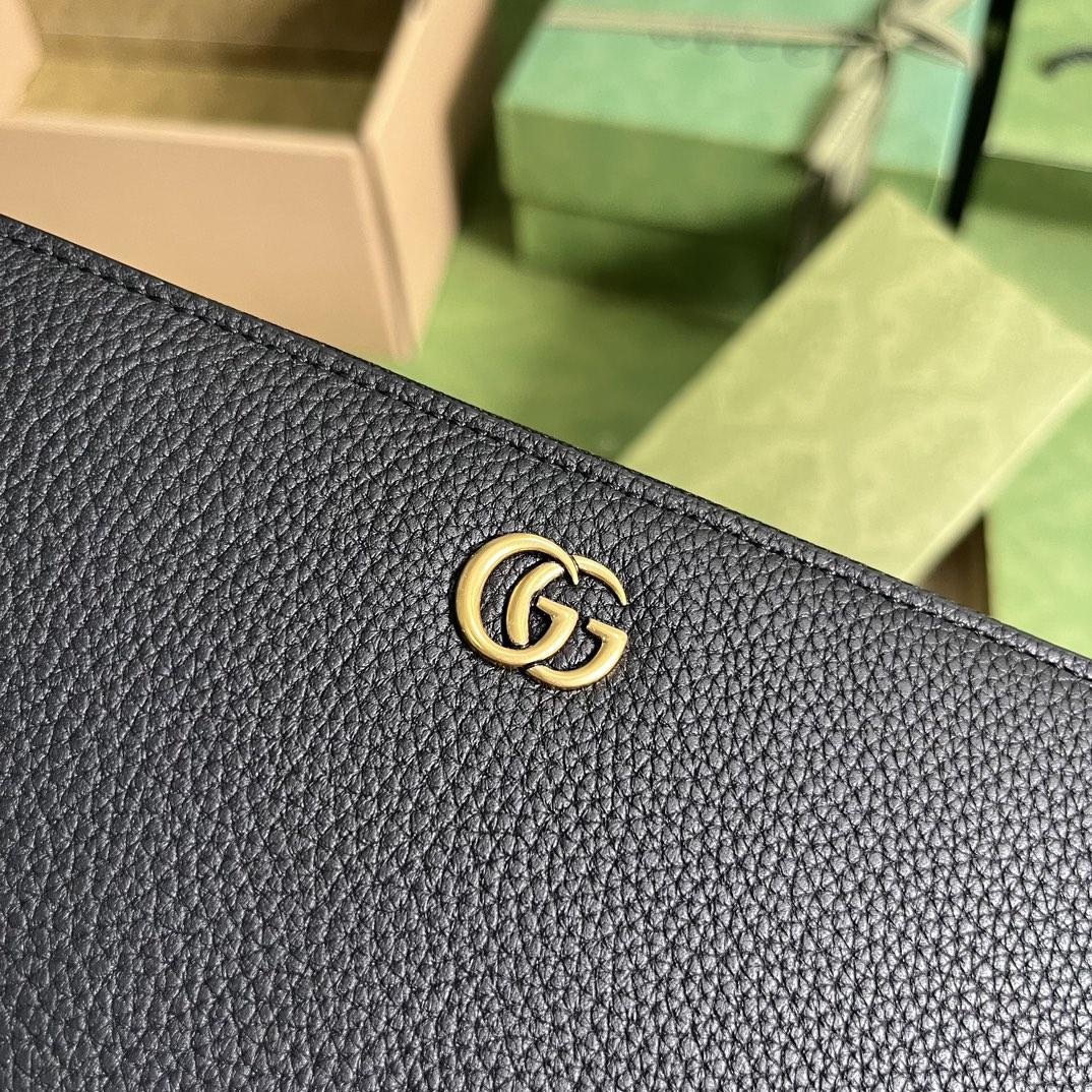 Gucci Zip Around Wallet With Bamboo(19.5*11*3cm) - DesignerGu