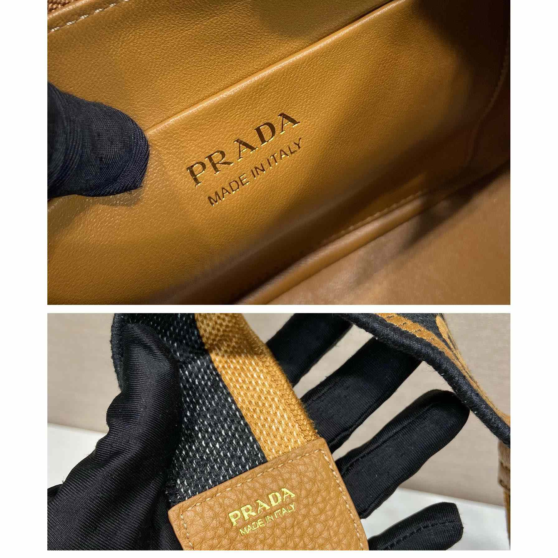 Prada Leather Shoulder Bag - DesignerGu