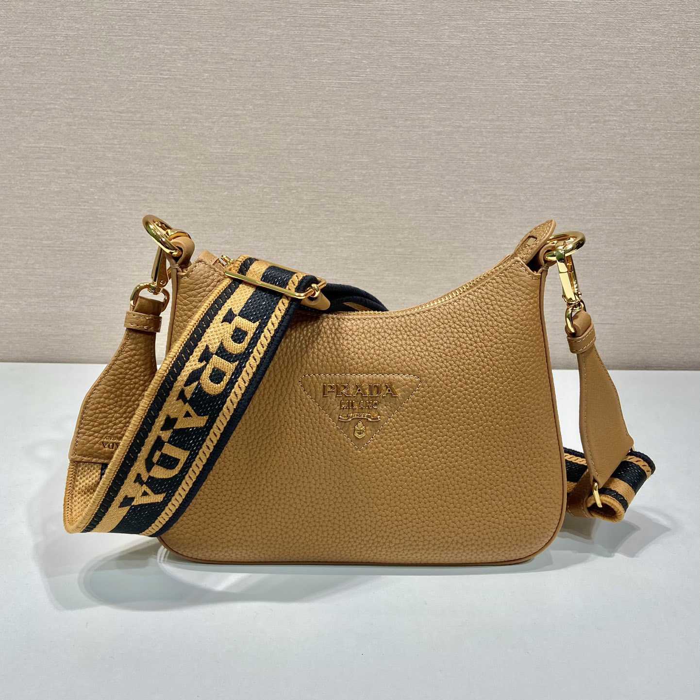 Prada Leather Shoulder Bag - DesignerGu