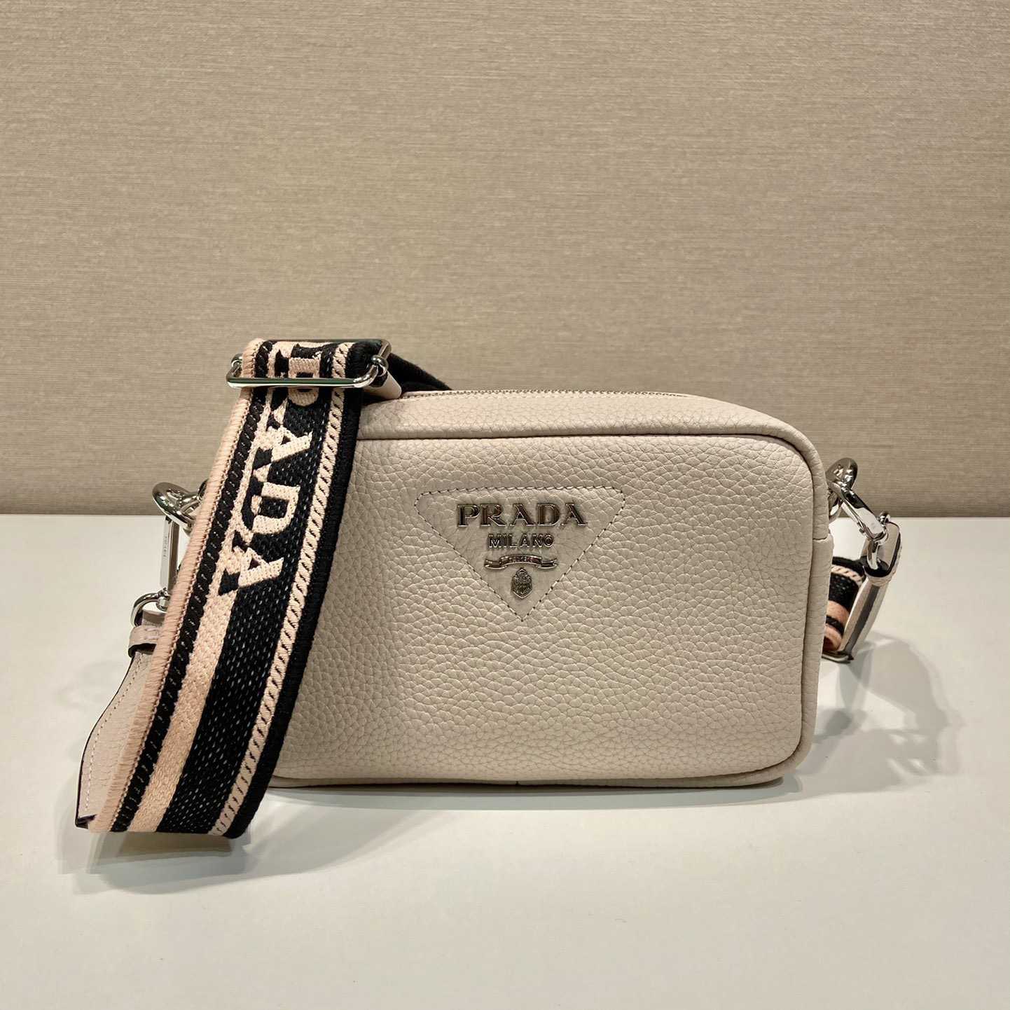 Prada Small Leather Bag - DesignerGu