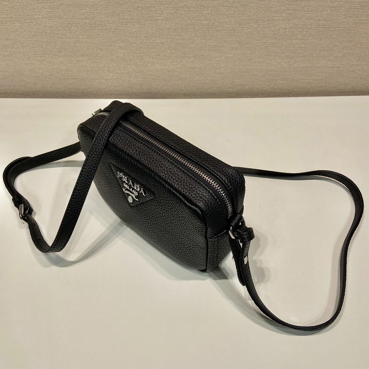 Prada Small Leather Bag - DesignerGu