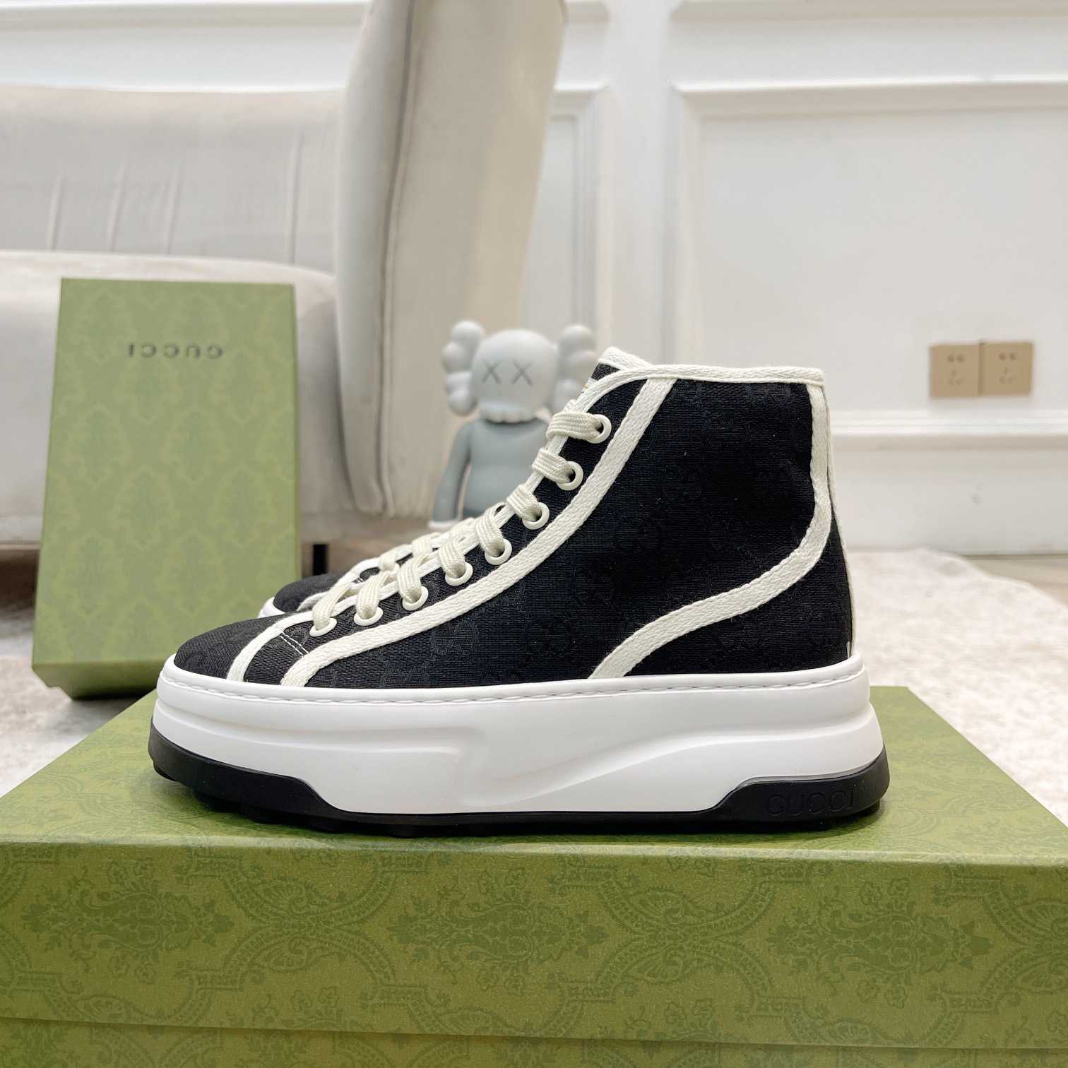 Gucci GG High Top Sneaker - DesignerGu