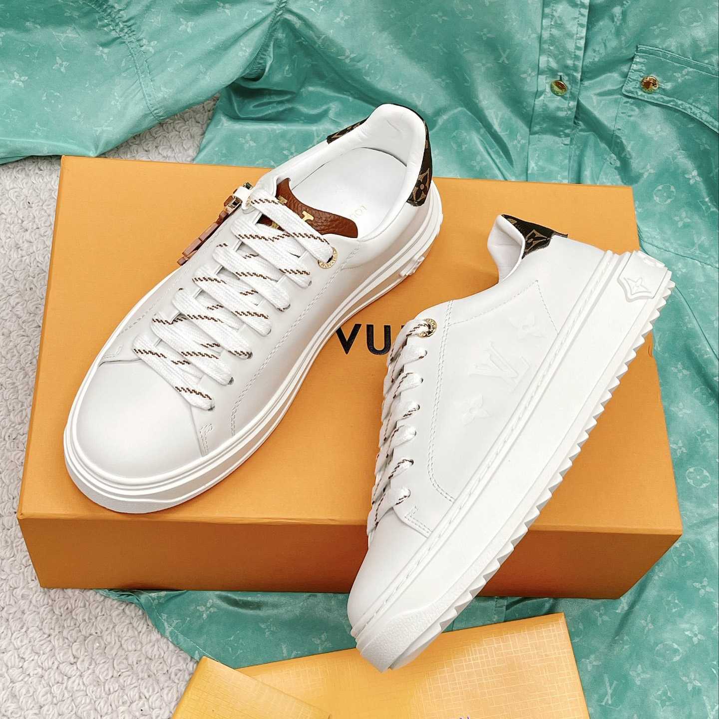 Louis Vuitton Time Out Sneaker (upon uk size)      - DesignerGu