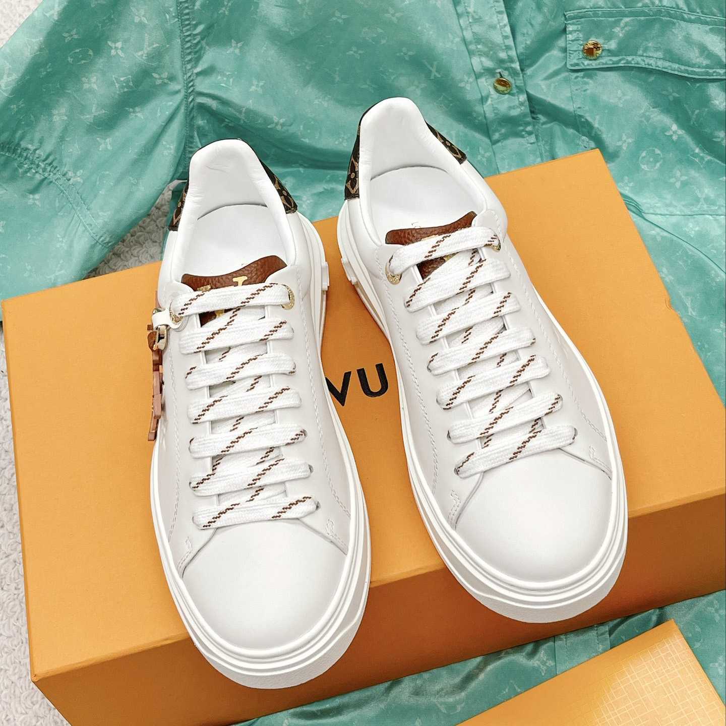 Louis Vuitton Time Out Sneaker (upon uk size)      - DesignerGu