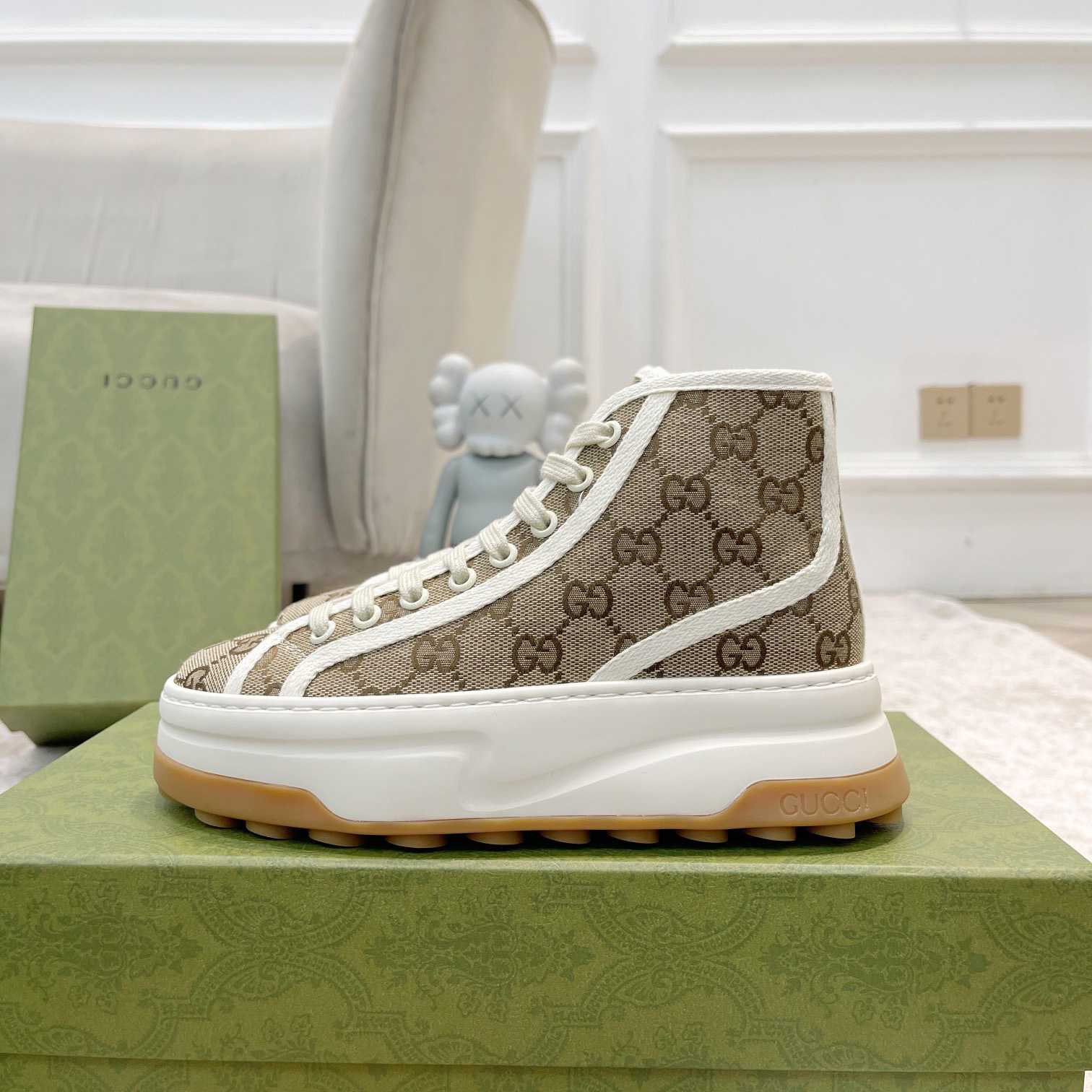 Gucci GG High Top Sneaker - DesignerGu