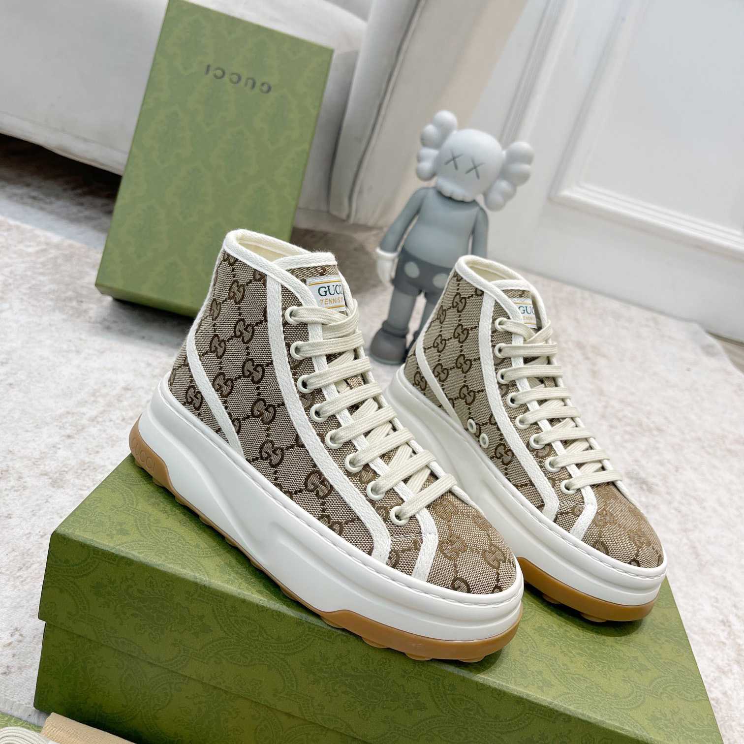 Gucci GG High Top Sneaker - DesignerGu