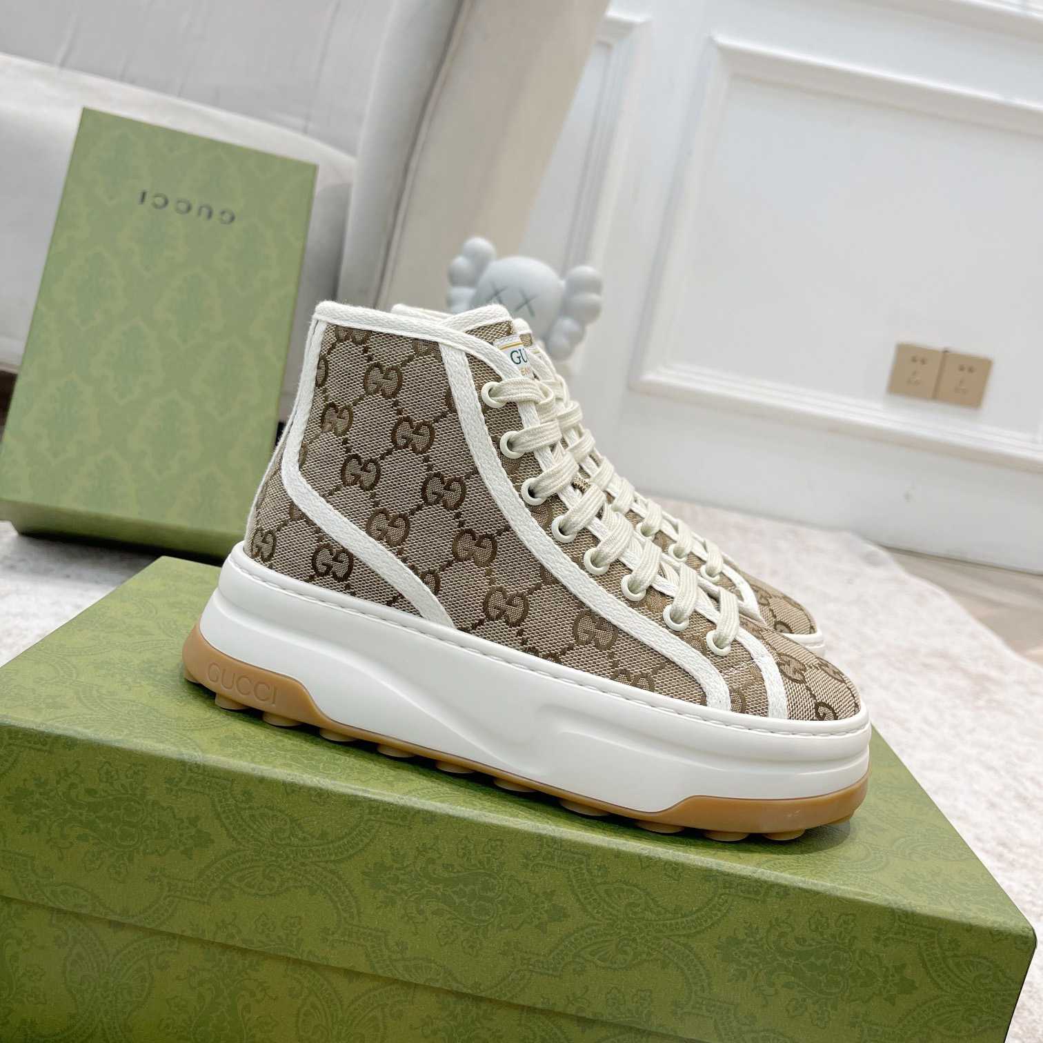 Gucci GG High Top Sneaker - DesignerGu