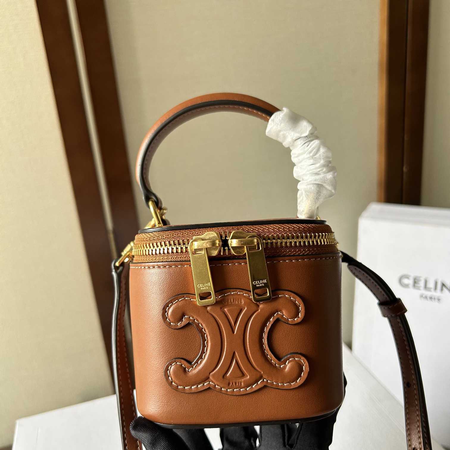 Celine Mini Vanity Case In Smooth Calfskin - DesignerGu