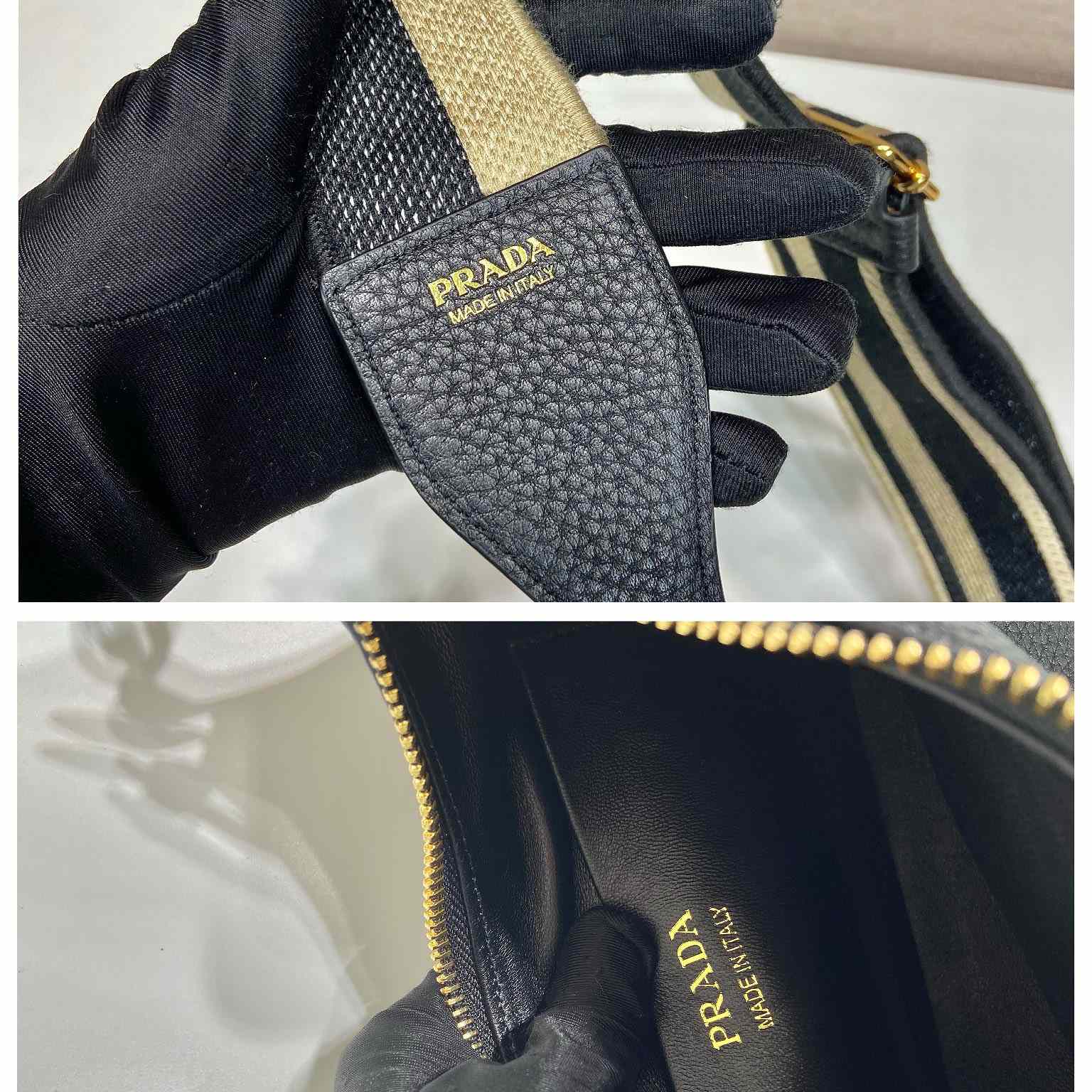 Prada Leather Shoulder Bag - DesignerGu