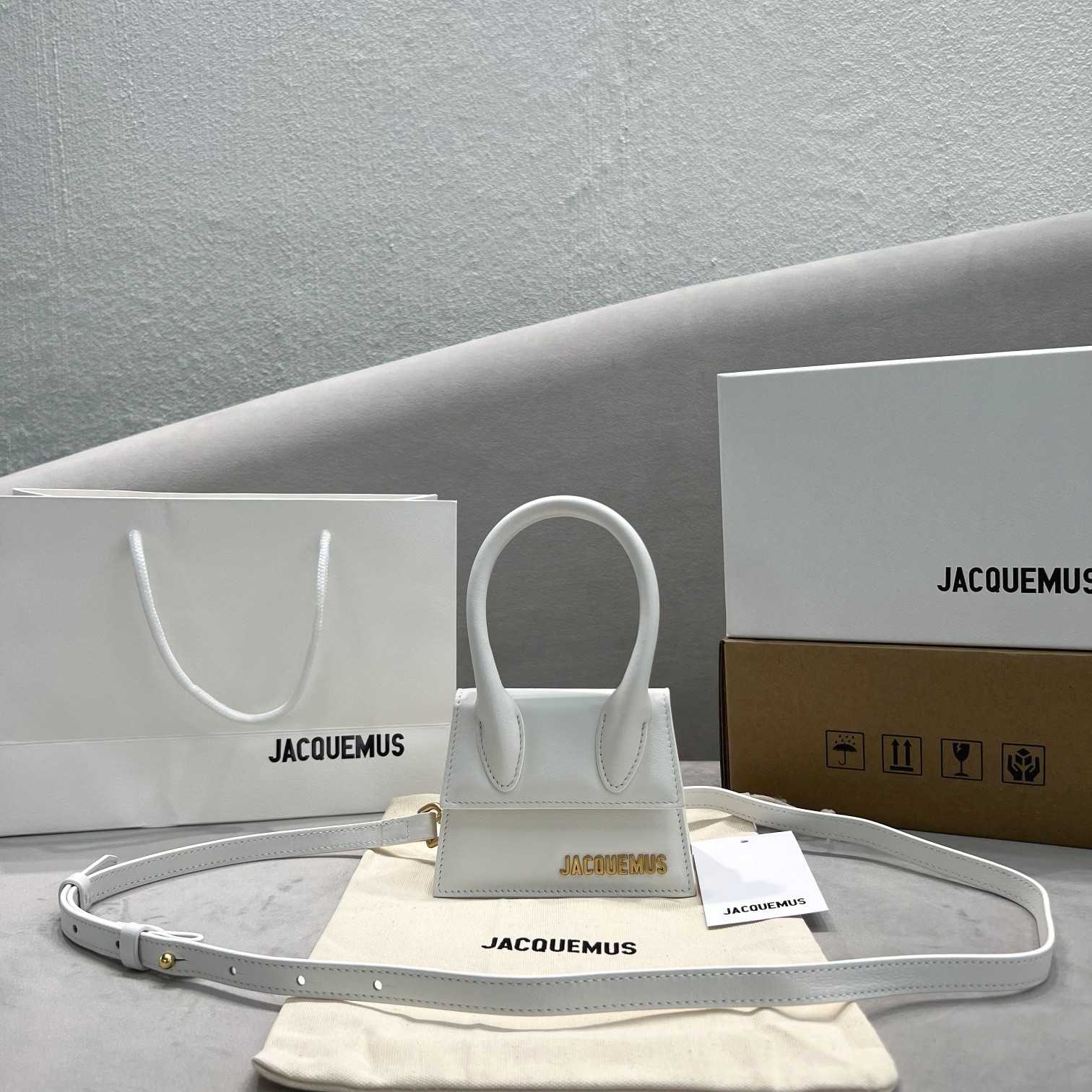 Jacquemus Le Chiquito Signature Leather Mini Handbag(12-8-5cm) - DesignerGu