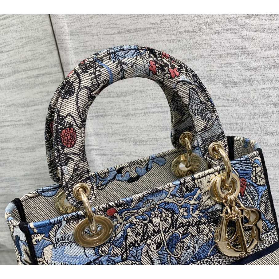 Dior Medium Lady D-lite Bag - DesignerGu