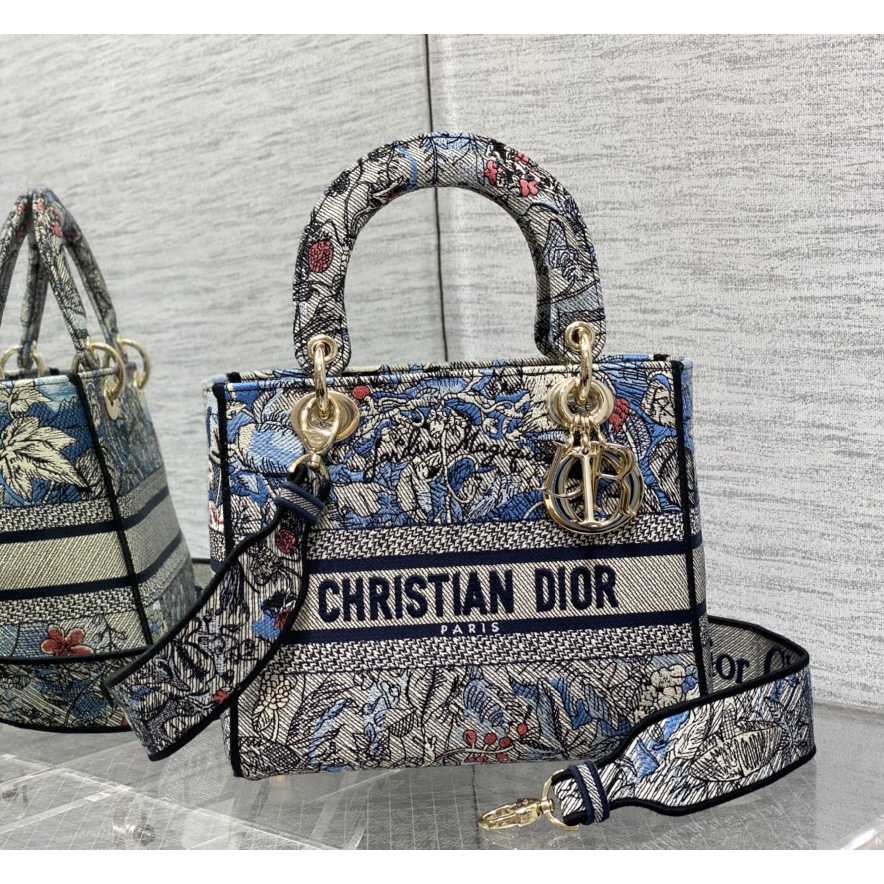 Dior Medium Lady D-lite Bag - DesignerGu