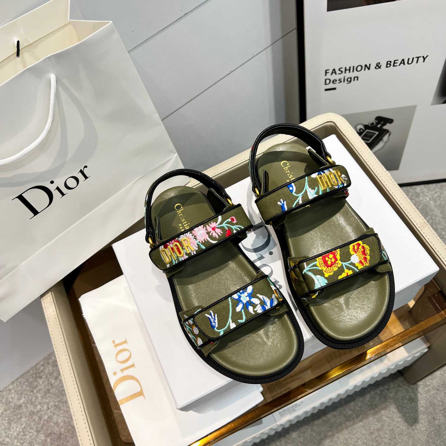 Dior Dioract Sandal - DesignerGu