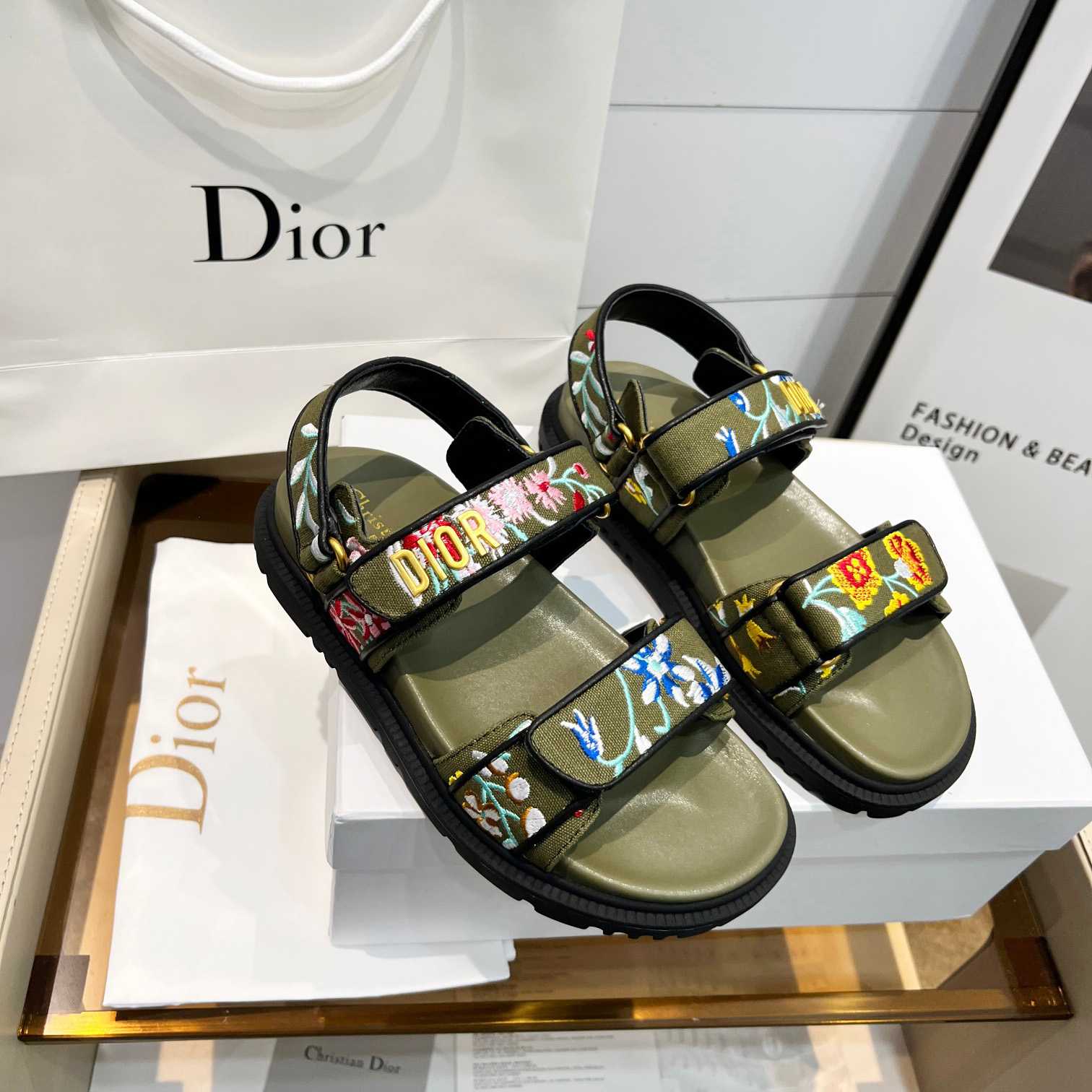 Dior Dioract Sandal - DesignerGu