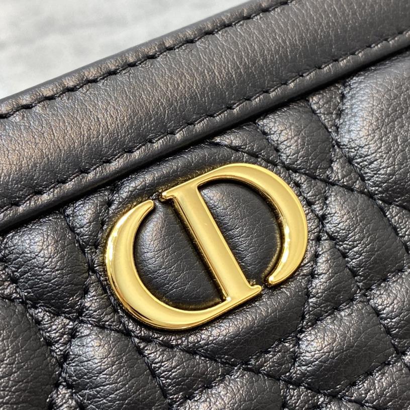 Dior Caro Zipped Pouch With Chain  - DesignerGu