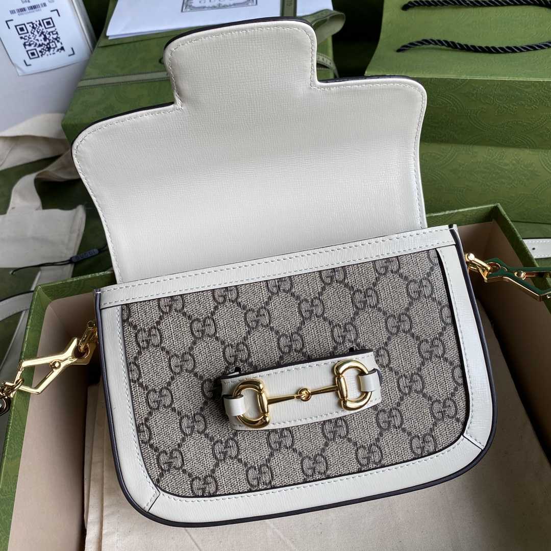 Gucci Horsebit 1955 Mini Bag(20.5-14-5cm)   - DesignerGu