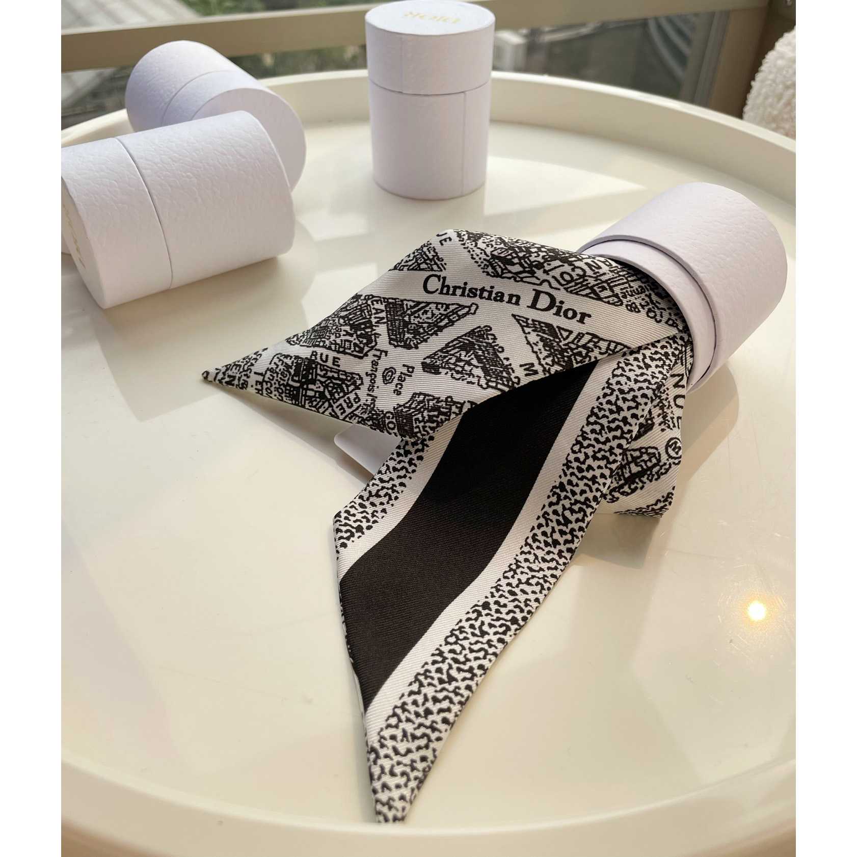 Dior Plan de Paris Mitzah Scarf  - DesignerGu