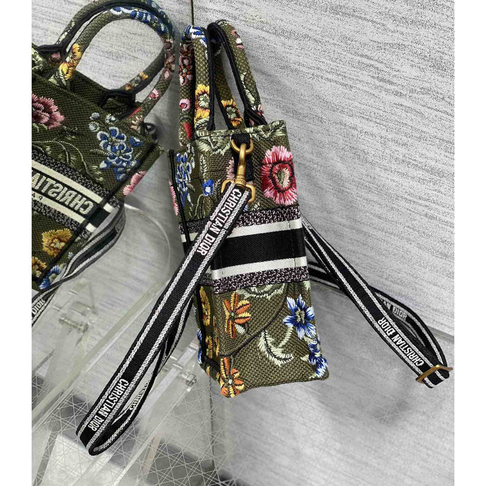 Dior Mini Dior Book Tote Phone Bag - DesignerGu