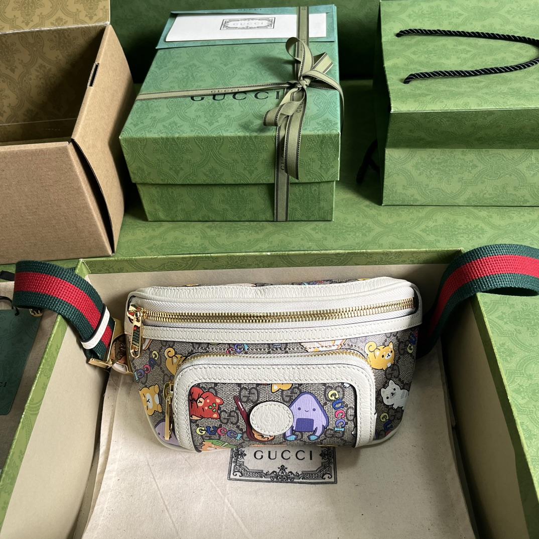 Gucci Animal Print Belt Bag(23x 12x 2.5cm) - DesignerGu