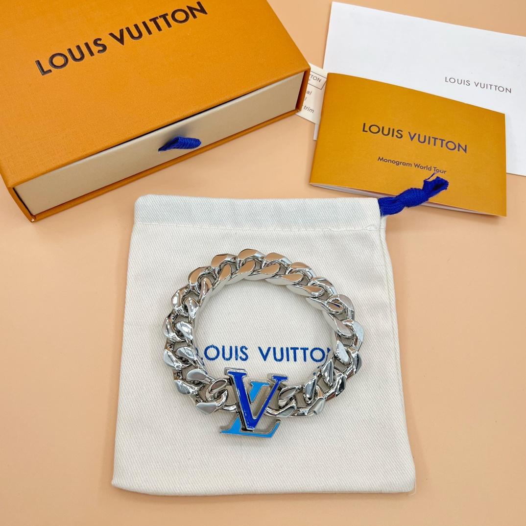 Louis Vuitton LV Chain Bracelet   M0919L - DesignerGu